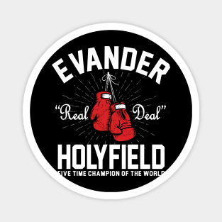 Evander Holyfield Vintage Pocket Magnet